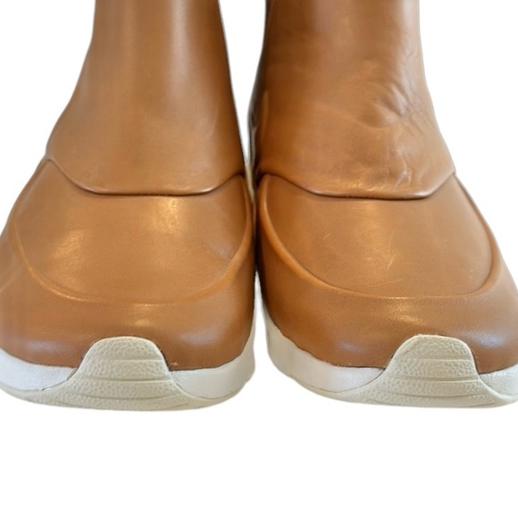 Nike Air Max Caramel Ale Brown Thea Mid Ankle Booties Sneakers Womens 10 NEW - Picture 9 of 16